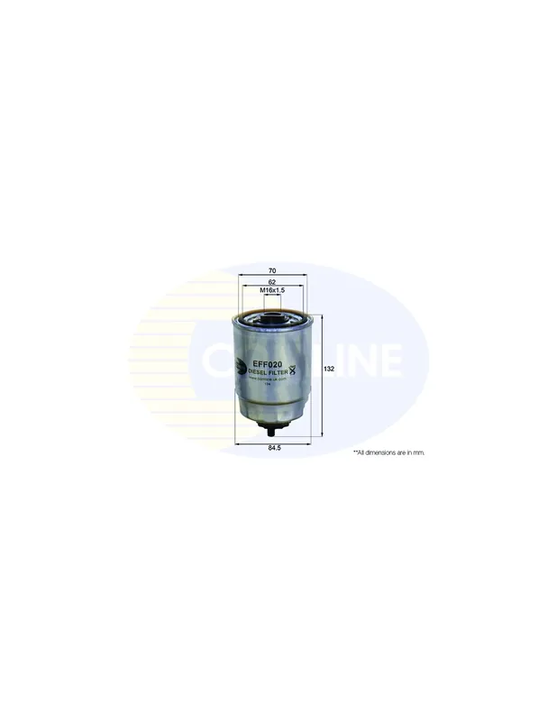 Filtro de combustible COMLINE EFF020 - OPEL KADETT D Ranchera familiar Mejor Precio