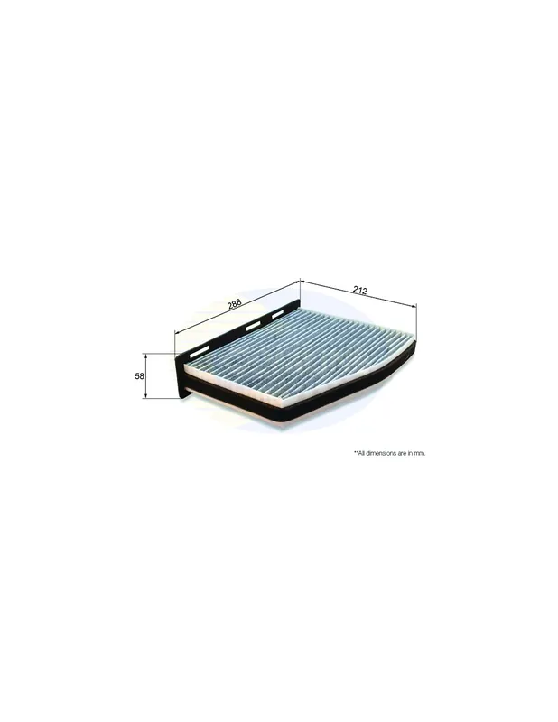 Filtro de habitáculo COMLINE EKF388A - AUDI A3 Oferta