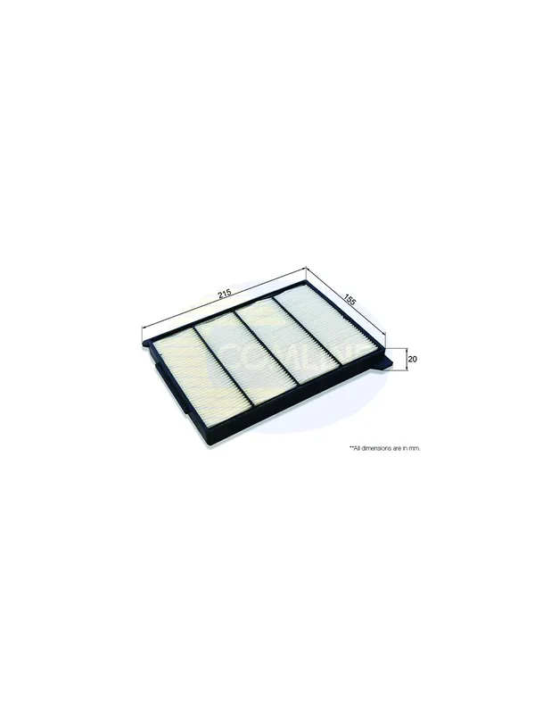 Bestseller Filtro de habitáculo COMLINE EKF391 - SUBARU IMPREZA Sedán