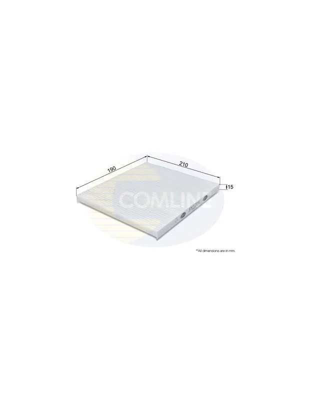 Premium Filtro de habitáculo COMLINE EKF399 - KIA RIO III