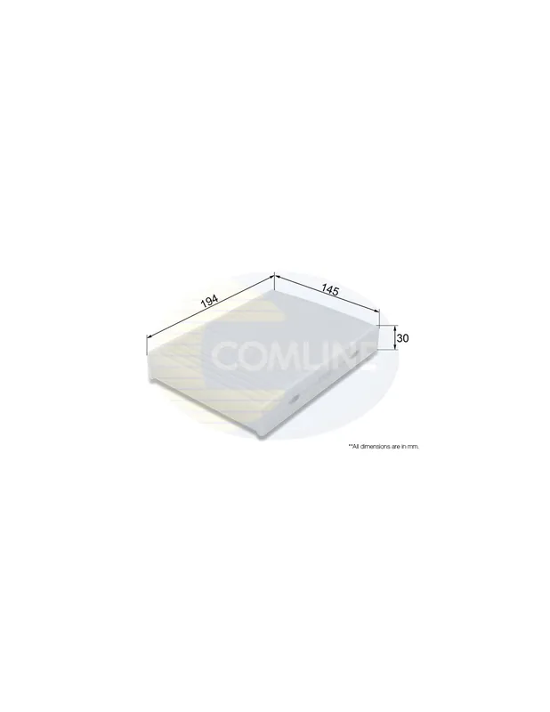 Popular Filtro de habitáculo COMLINE EKF404 - TOYOTA AYGO