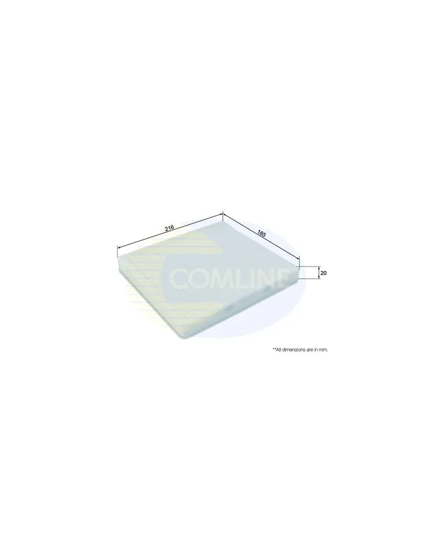 Filtro de habitáculo COMLINE EKF407 - SUZUKI JIMNY SIERRA Precio De Fábrica