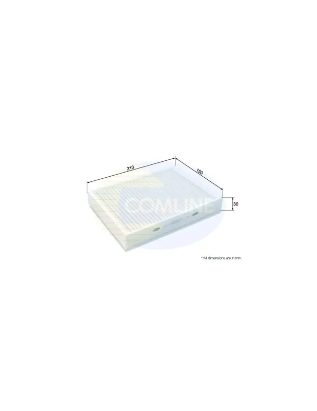 Hecho A Mano Filtro de habitáculo COMLINE EKF414 - MERCEDES-BENZ VITO Dualiner