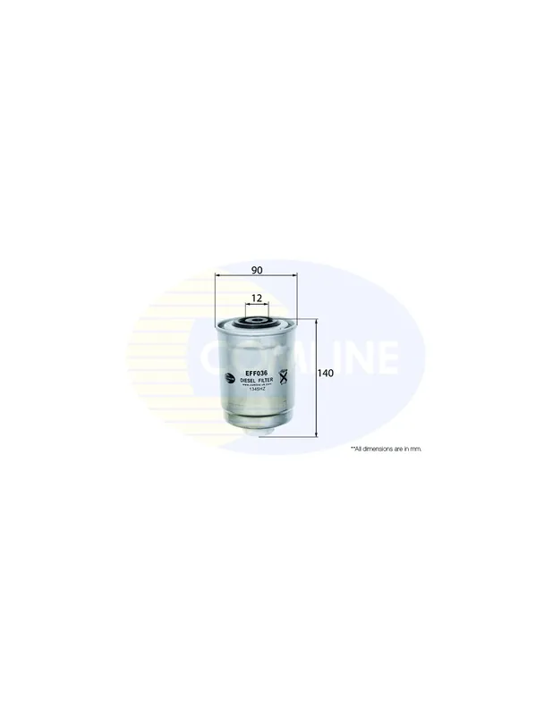 Filtro de combustible COMLINE EFF036 - FORD TRANSIT Caja/Chasis Bestseller