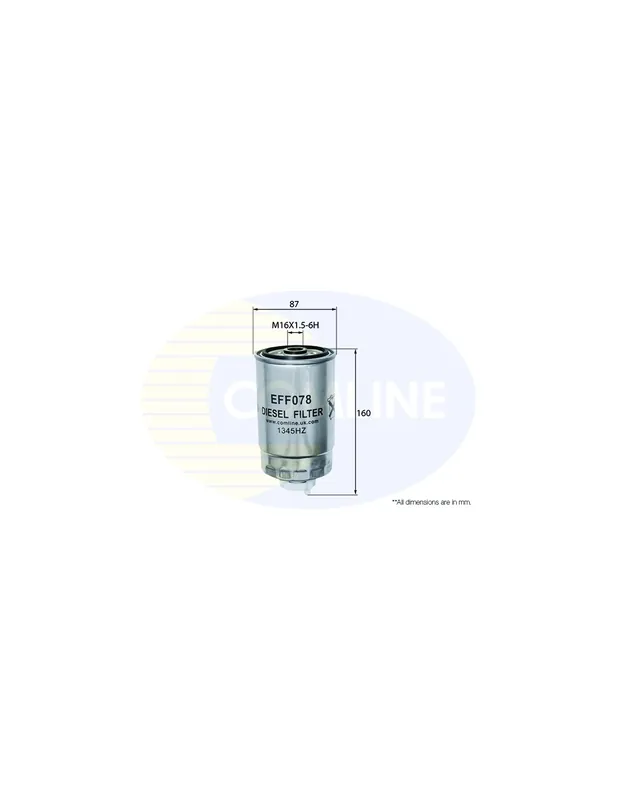 Filtro de combustible COMLINE EFF078 - PEUGEOT BOXER Furgón Artesanal