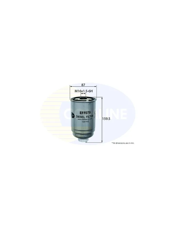 Filtro de combustible COMLINE EFF079 - AUDI A4 Sedán A Buen Precio