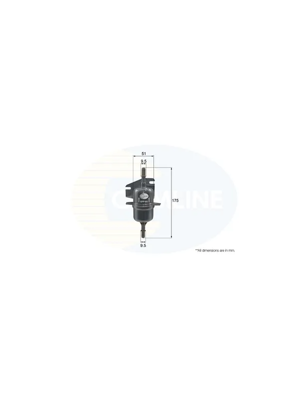 Garantía Incluida Filtro de combustible COMLINE EFF101 - FIAT PALIO