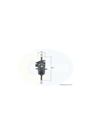 Filtro de combustible COMLINE EFF101 - FIAT PALIO Sedán Ocasión Especial