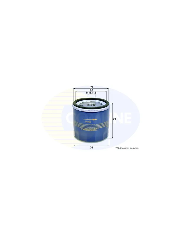 Filtro de aceite COMLINE EOF060 - OPEL ASTRA G Sedán Descuento
