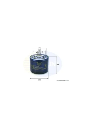 Precio Rebajado Filtro de aceite COMLINE EOF071 - RENAULT 20