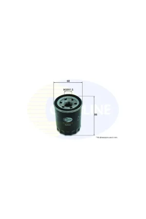 Última Oportunidad Filtro de aceite COMLINE EOF074 - FIAT PUNTO Van