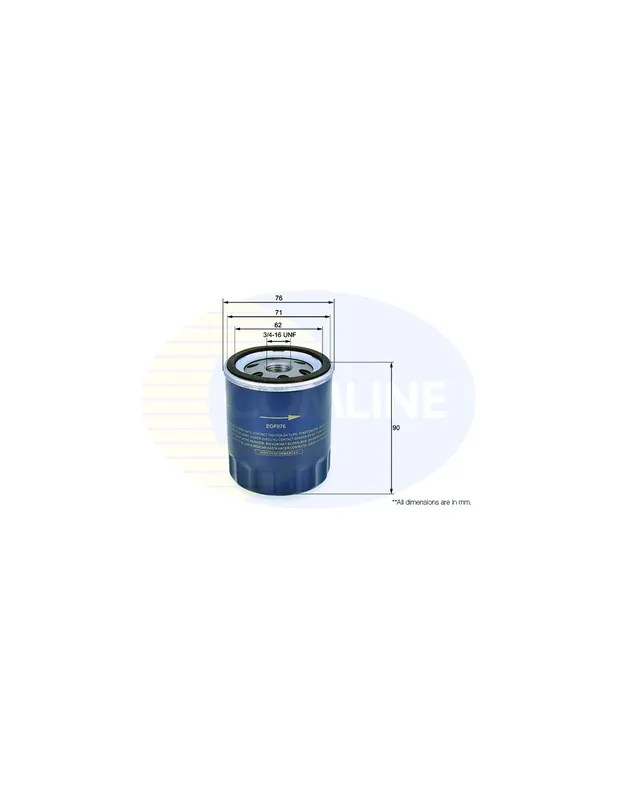 Envío Internacional Filtro de aceite COMLINE EOF076 - VW LUPO