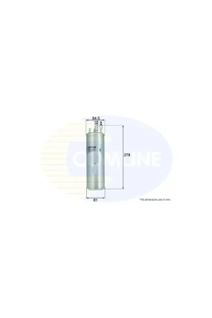 Filtro de combustible COMLINE EFF149 - VW TOUAREG Garantía De Devolución De Dinero