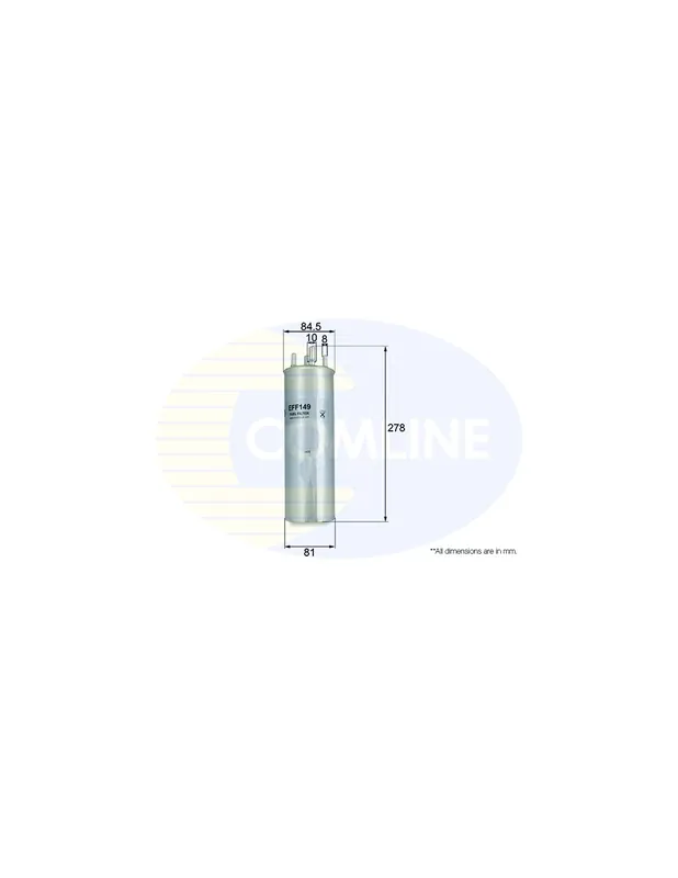 Filtro de combustible COMLINE EFF149 - VW TRANSPORTER Mk V Caja/Chasis Pago Seguro