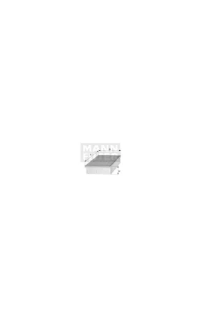 FILTRO DE AIRE C33256 MANN - MERCEDES-BENZ VITO Furgón (638) Original