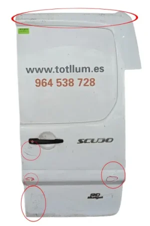 PUERTA TRASERA DERECHA 1400428188 Lujoso