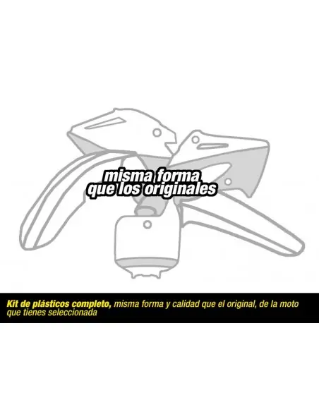 Gran Oferta KIT PLASTICOS UFO HONDA CR 125 89-90 CR 250 88-89