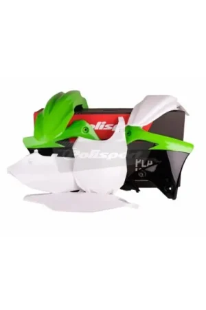 Última Oportunidad KIT PLASTICOS POLISPORT KAWASAKI KX 450F 13-15 - COLOR ORIGINAL