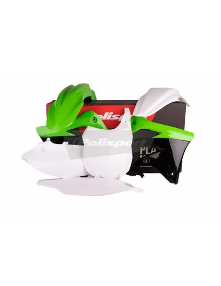 Última Oportunidad KIT PLASTICOS POLISPORT KAWASAKI KX 450F 13-15 - COLOR ORIGINAL