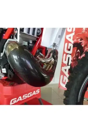 PROTECTOR BUFANDA DE ESCAPE CARBONO GAS GAS EC 200/250/300 99-17 Económico