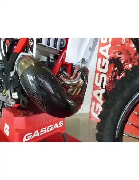 PROTECTOR BUFANDA DE ESCAPE CARBONO GAS GAS EC 200/250/300 99-17 Económico