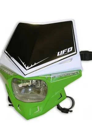 Última Versión PORTAFARO UFO STEALTH BICOLOR VERDE-BLANCO (HOMOLOGADO)