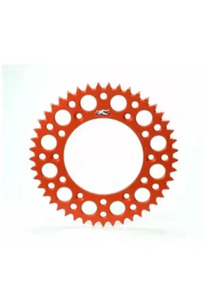 Máxima Calidad CORONA DE ALUMINIO RENTHAL KTM 125-530 ULTRALIGHT 48 DIENTES NARANJA