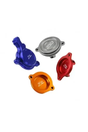 TAPA FILTRO DE ACEITE ZETA YAMAHA YZ 250F 14-15 YZ 450F 10-15 WR 250F 15 AZUL Mejor Precio