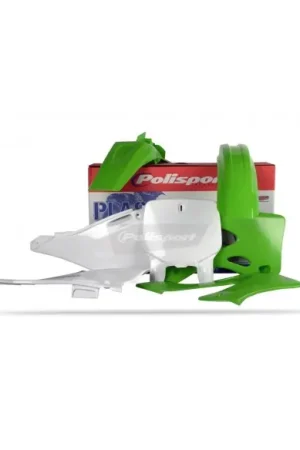 KIT PLASTICOS POLISPORT KAWASAKI KX 125/250 99-02 - COLOR: ORIGINAL Precio Bajo