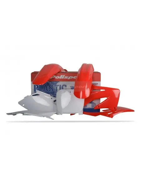 Oferta De Temporada KIT PLASTICOS POLISPORT HONDA CRF 450R 02-03 ROJO-BLANCO