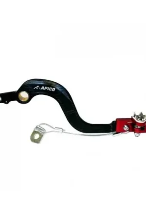PEDAL DE FRENO APICO GAS GAS EC 18-19 RIEJU MR 20- NEGRO ROJO Ordenar Ahora Mismo